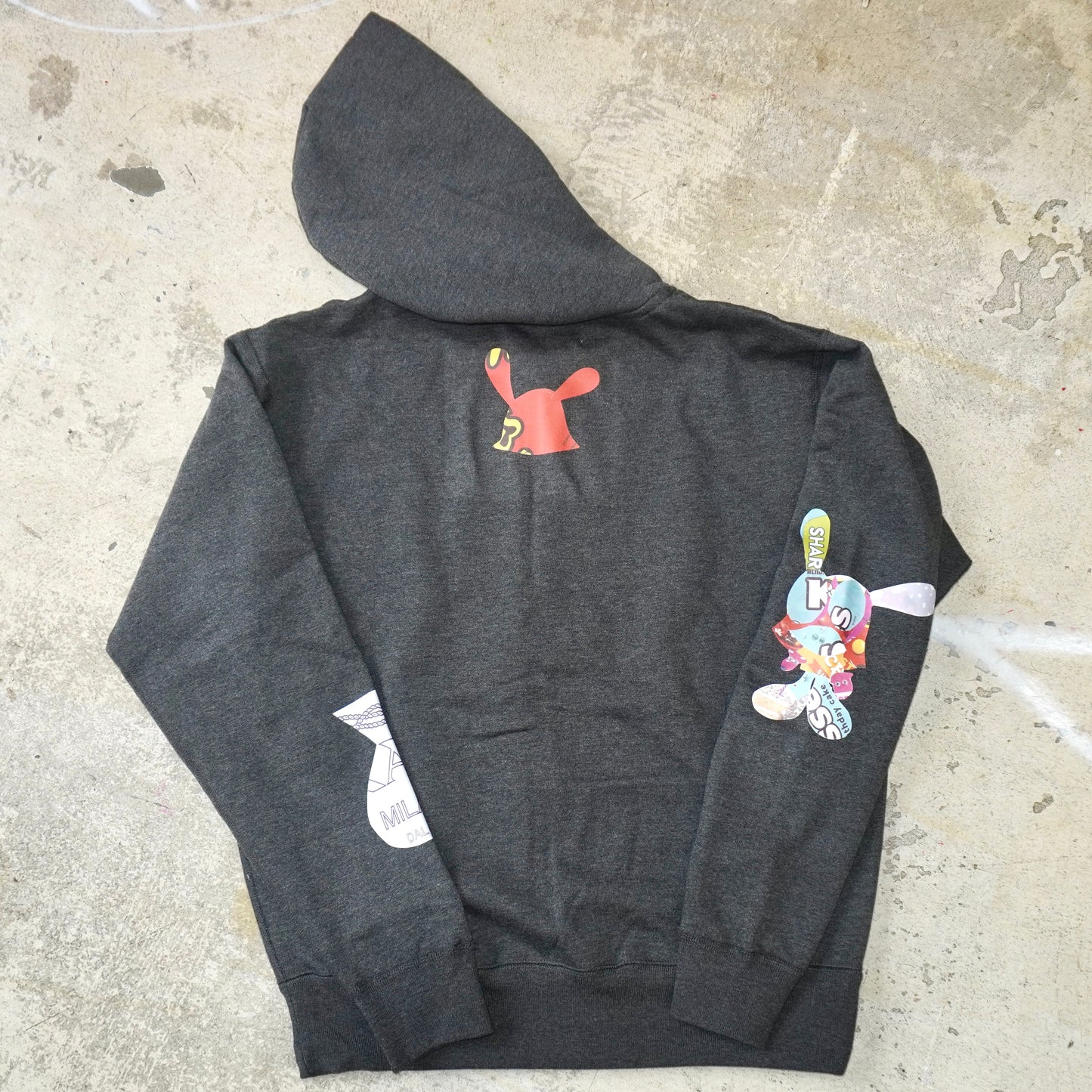 SKOLOCT MUNCHIE WORK ZIP HOODIE (GRAY)