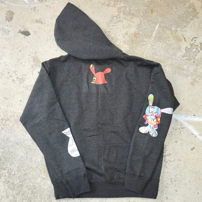 SKOLOCT MUNCHIE WORK ZIP HOODIE (GRAY)