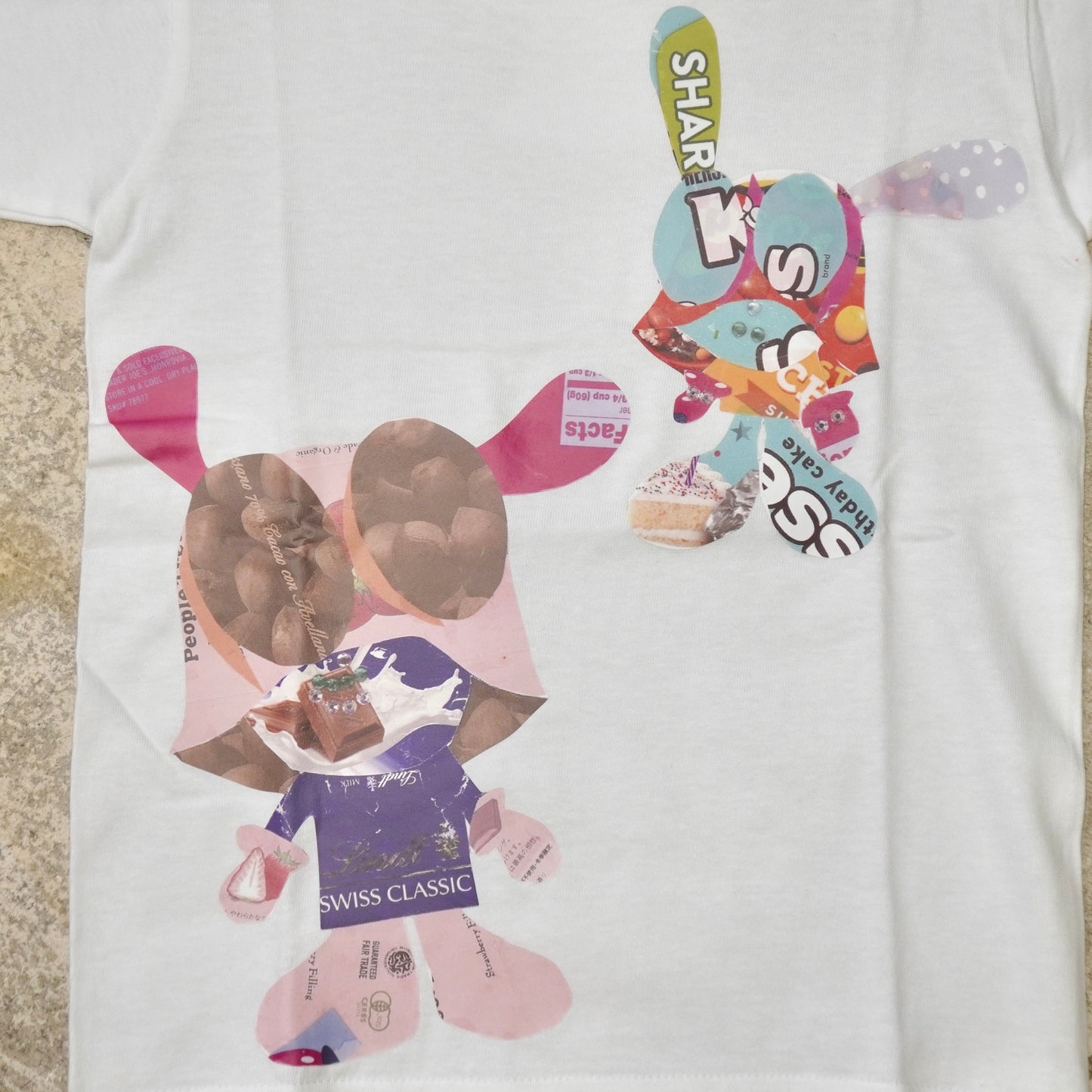 SKOLOCT MUNCHIE WORK MINI T-SHIRT (RED COLLAR)