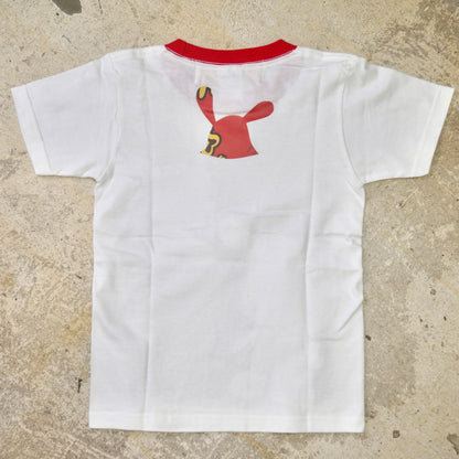SKOLOCT MUNCHIE WORK MINI T-SHIRT (RED COLLAR)