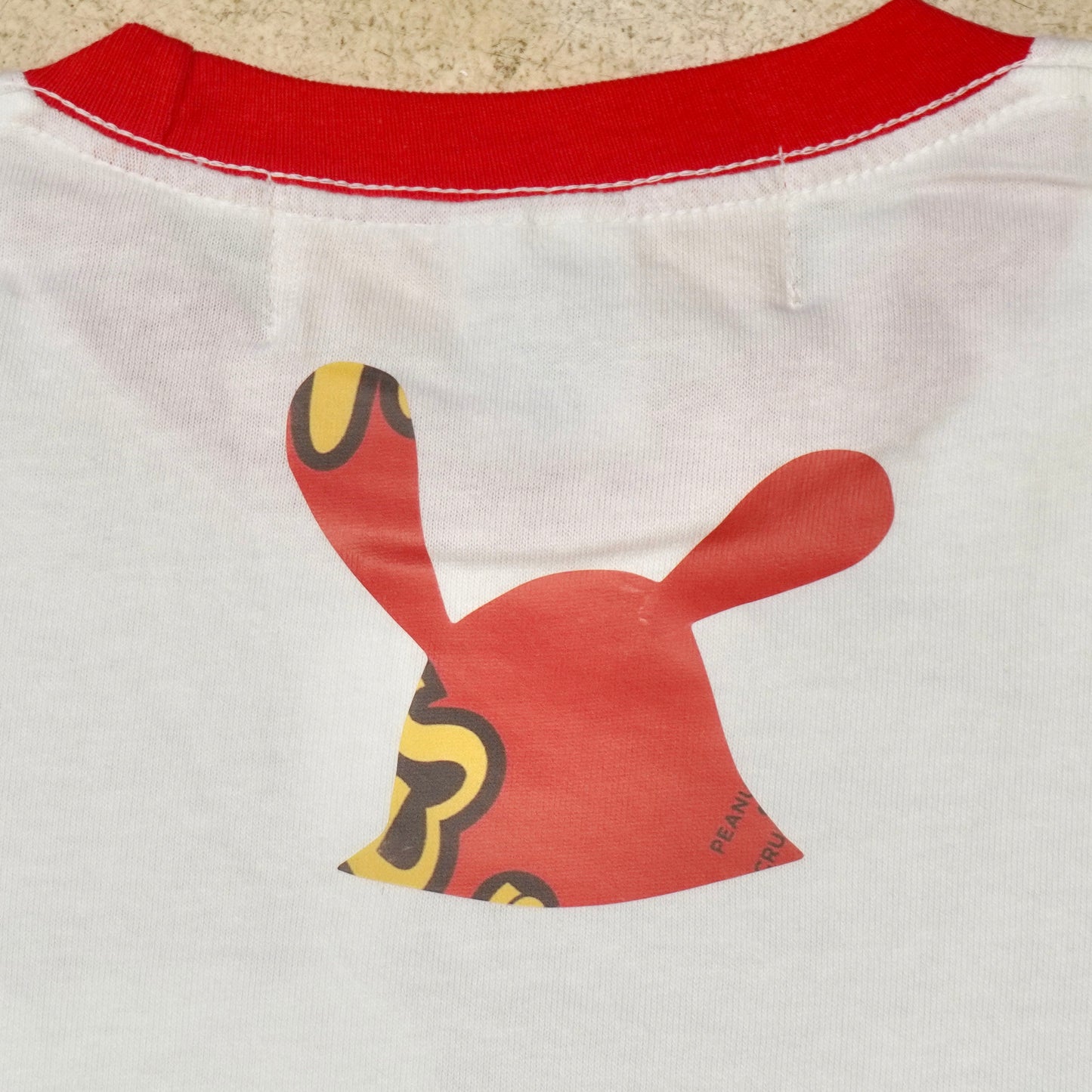 SKOLOCT MUNCHIE WORK MINI T-SHIRT (RED COLLAR)