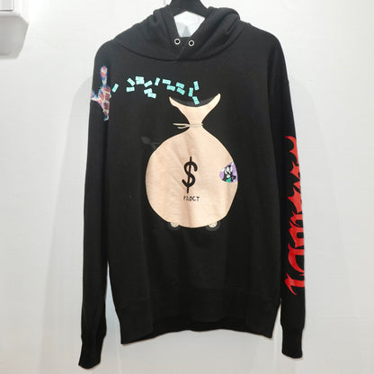 SKOLOCT $BAG PATCH WORK HOODIE