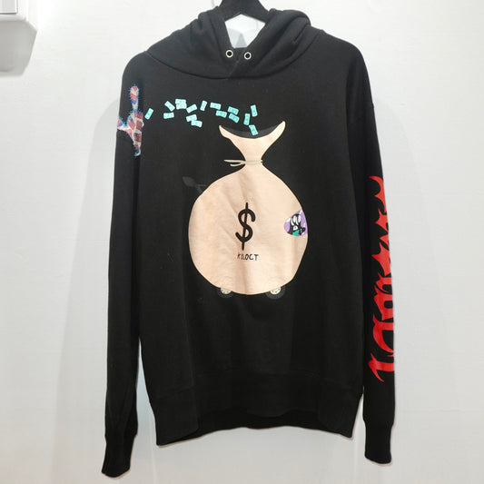 SKOLOCT $BAG PATCH WORK HOODIE