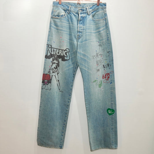 SKOLOCT x HYSTERIC GLAMOUR JEANS (32)