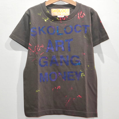 $KOLOCT FREE PAINT SLOGAN MINI T-SHIRT