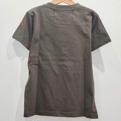 $KOLOCT FREE PAINT SLOGAN MINI T-SHIRT