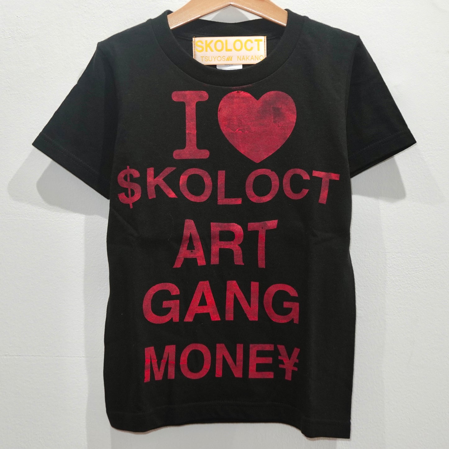 SKOLOCT LOVE SLOGAN MINI T-SHIRT