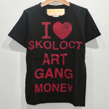 SKOLOCT LOVE SLOGAN MINI T-SHIRT