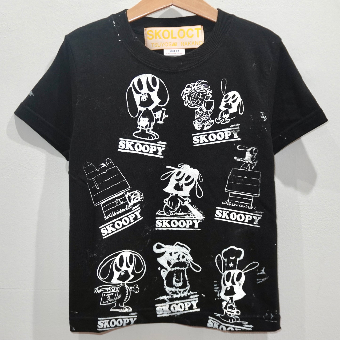 SKOLOCT MANY SKOOPY MINI T-SHIRT