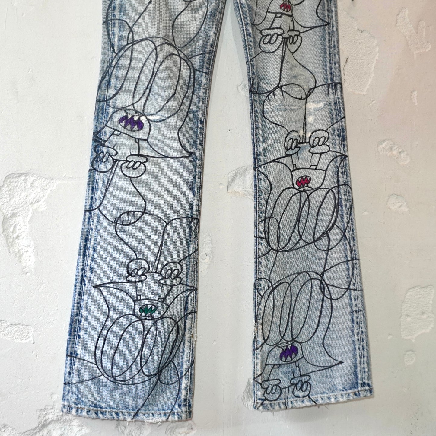 SKOLOCT HAND-DRAWN DENIM - (30)