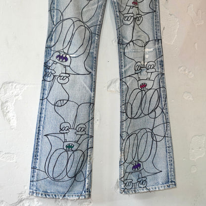 SKOLOCT HAND-DRAWN DENIM - (30)