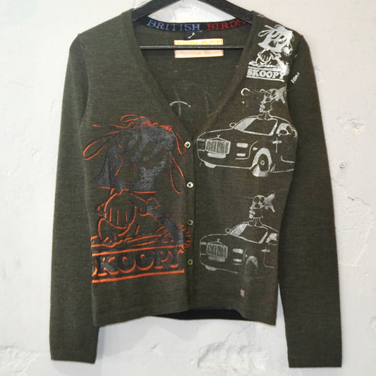 SKOLOCT SKOOPY REMAKE CARDIGAN