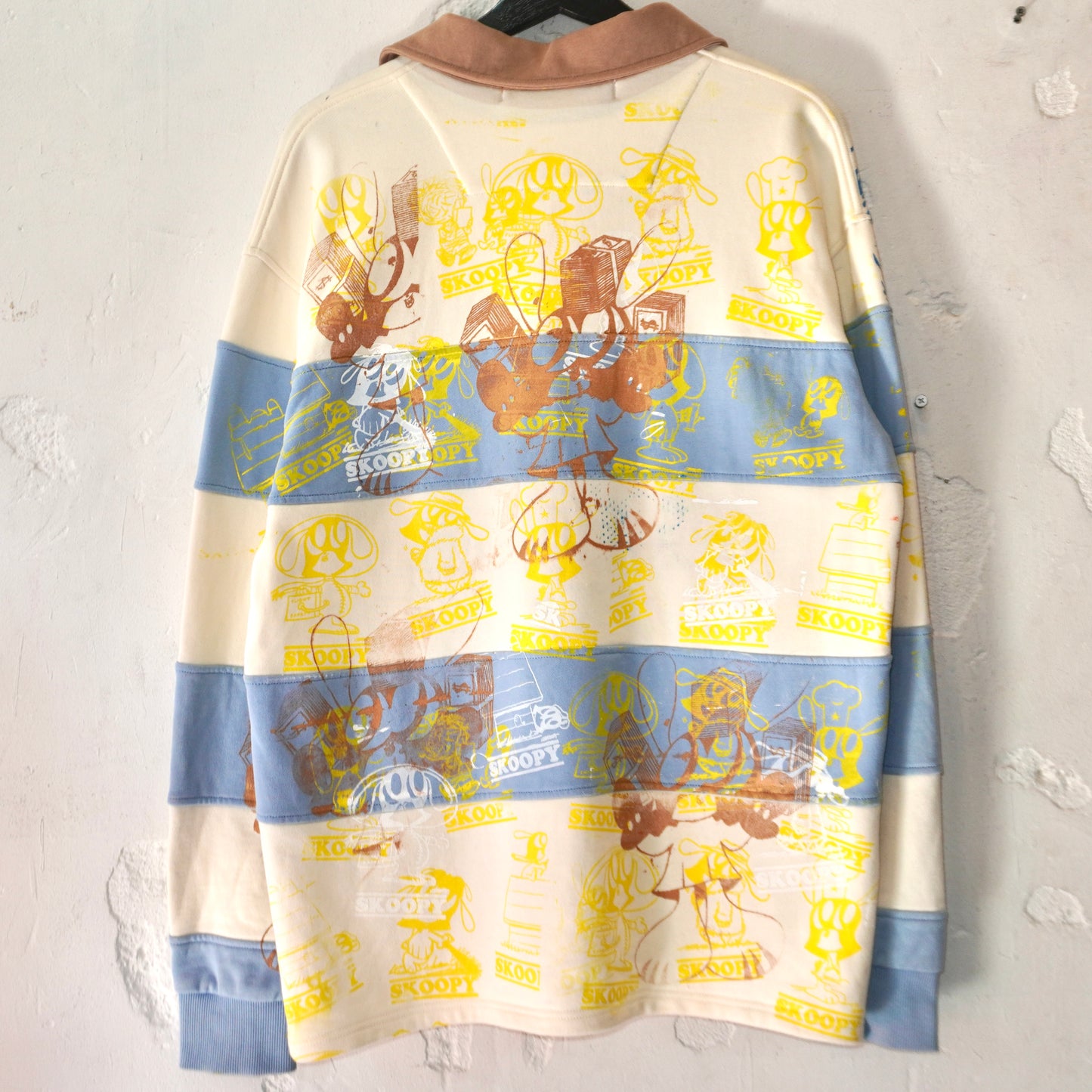 SKOLOCT SKOOPY REMAKE STRIPE L/S SHIRT