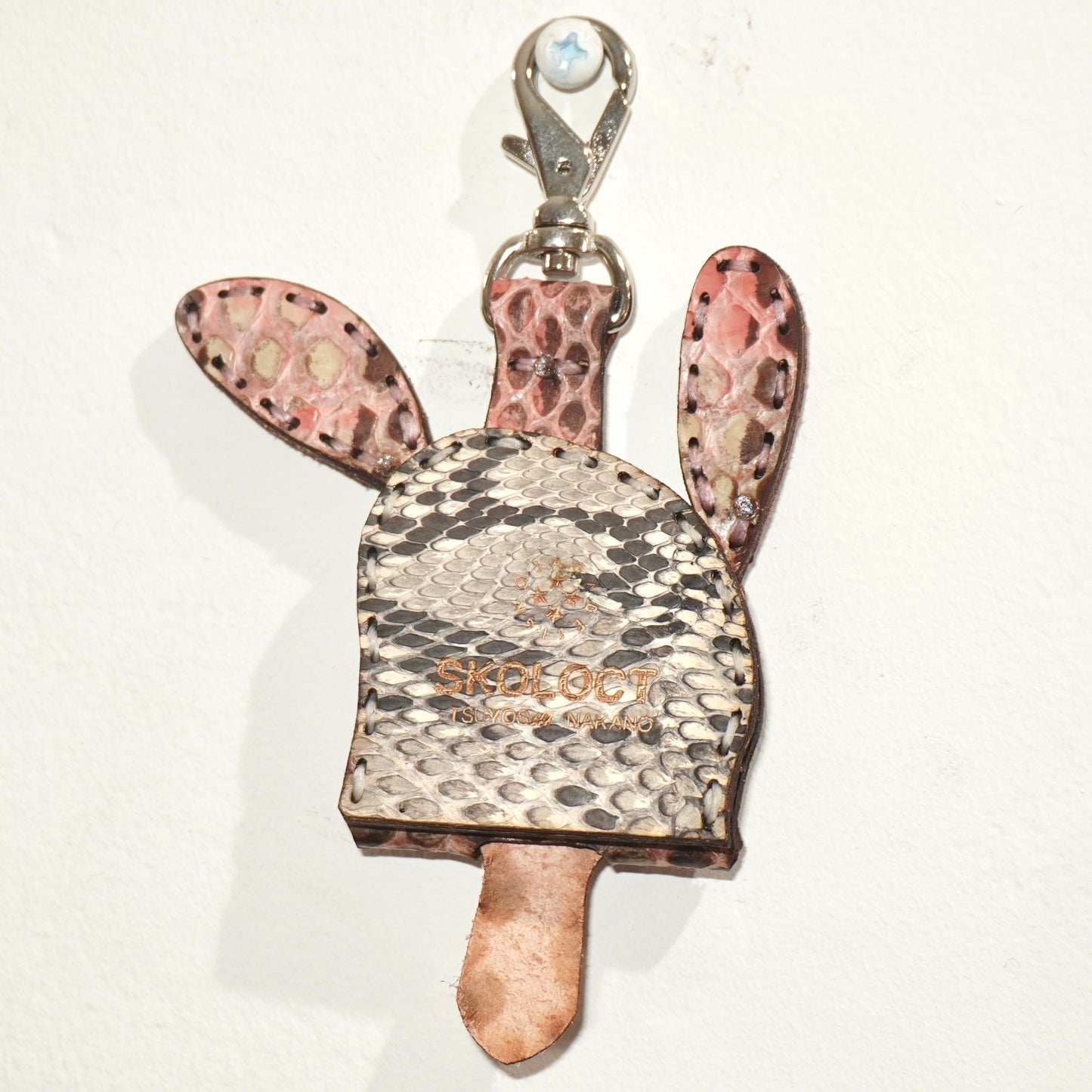LEATHER KEY COVER - NORMAL EYES/PYTHON