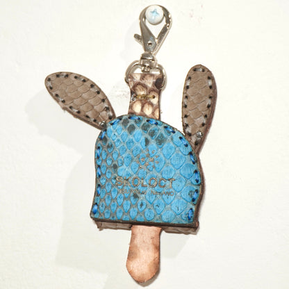 LEATHER KEY COVER - NORMAL EYES/PYTHON