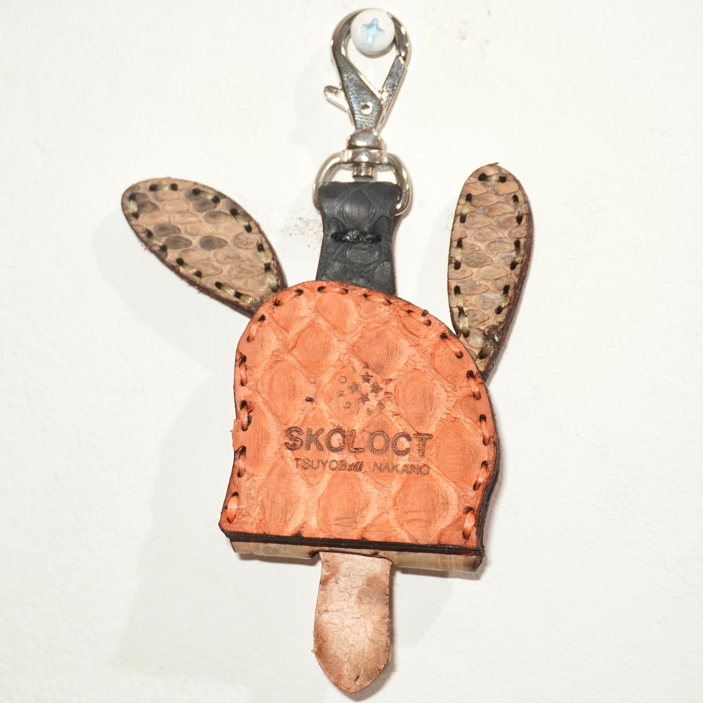 LEATHER KEY COVER - NORMAL EYES/PYTHON