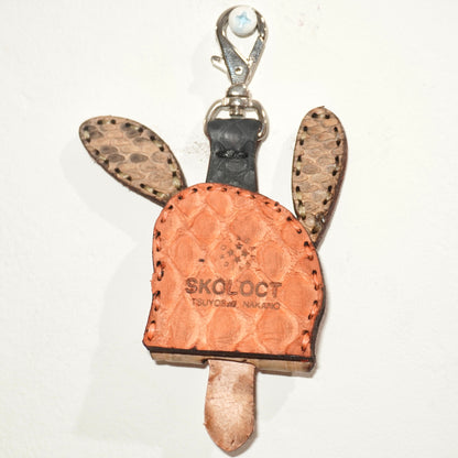 LEATHER KEY COVER - NORMAL EYES/PYTHON