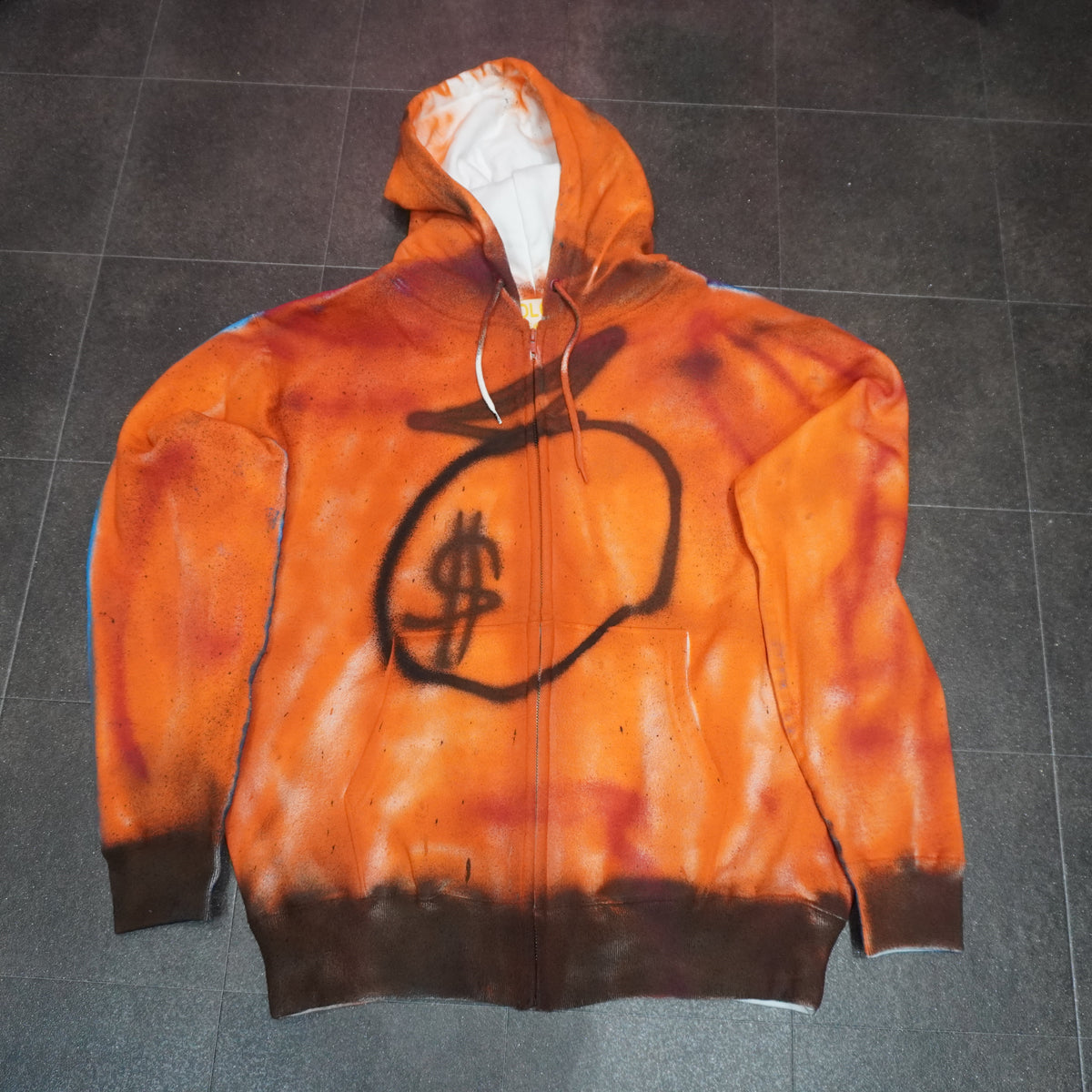 SPRAY PAINTED HOODIE