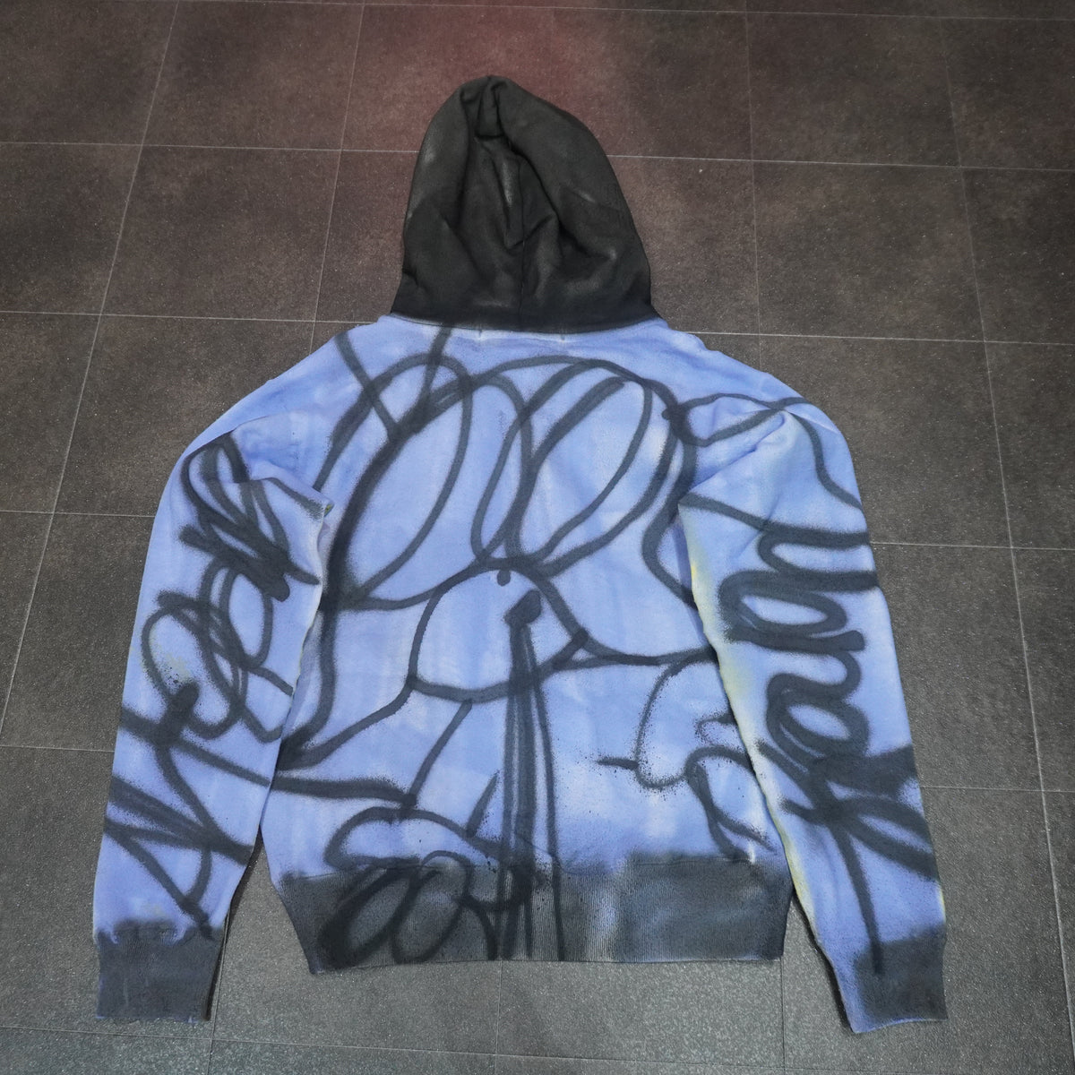 SPRAY PAINTED HOODIE