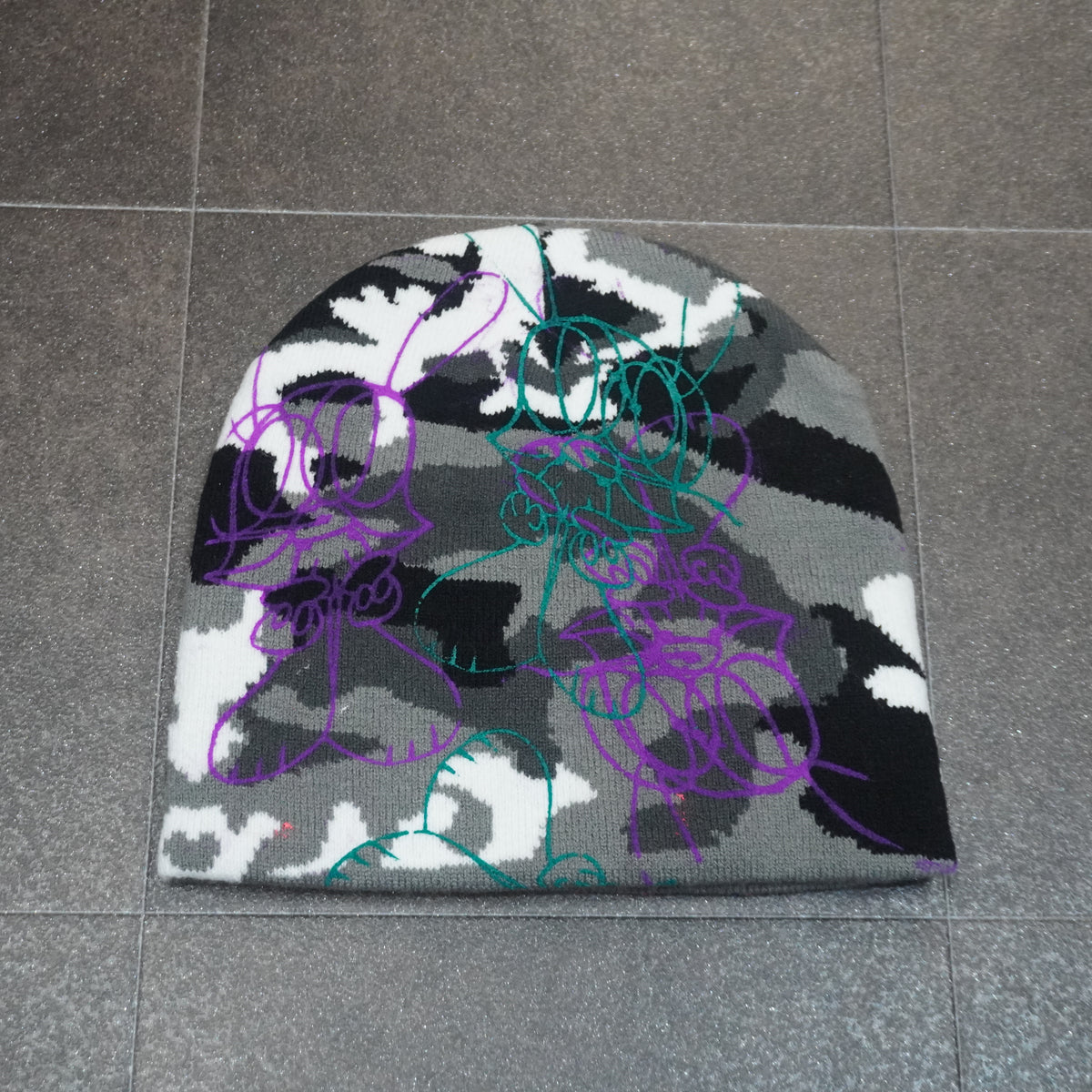 SKOLOCT CRAZY PRINT BEANIE