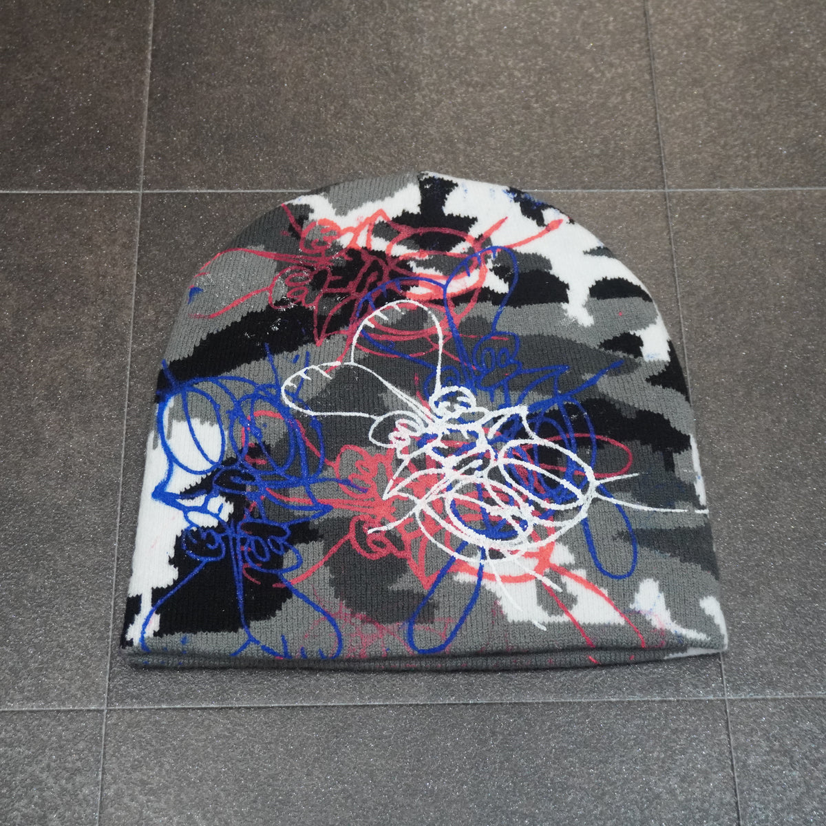 SKOLOCT CRAZY PRINT BEANIE