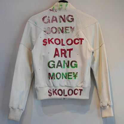 SKOLOCT STUDDED ANGEL JACKET