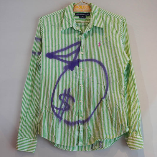 SKOLOCT SPRAY PAINTED REMAKE SHIRT