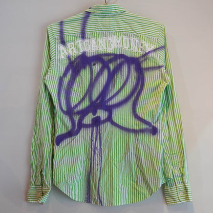SKOLOCT SPRAY PAINTED REMAKE SHIRT