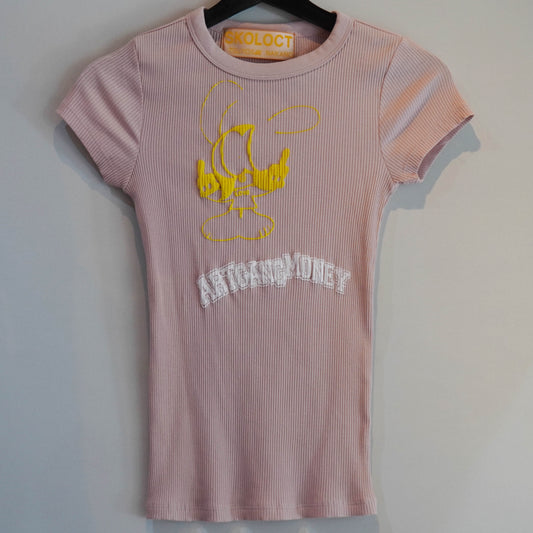 SKOLOCT LOVE RIBBED L/S T-SHIRT