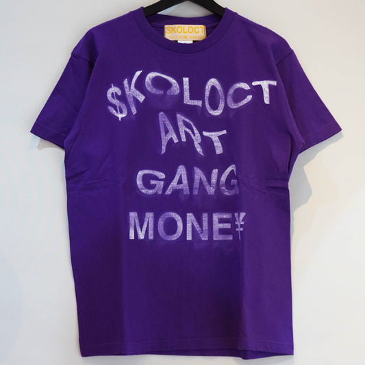 SKOLOCT DISTORTED PRINT T-SHIRT