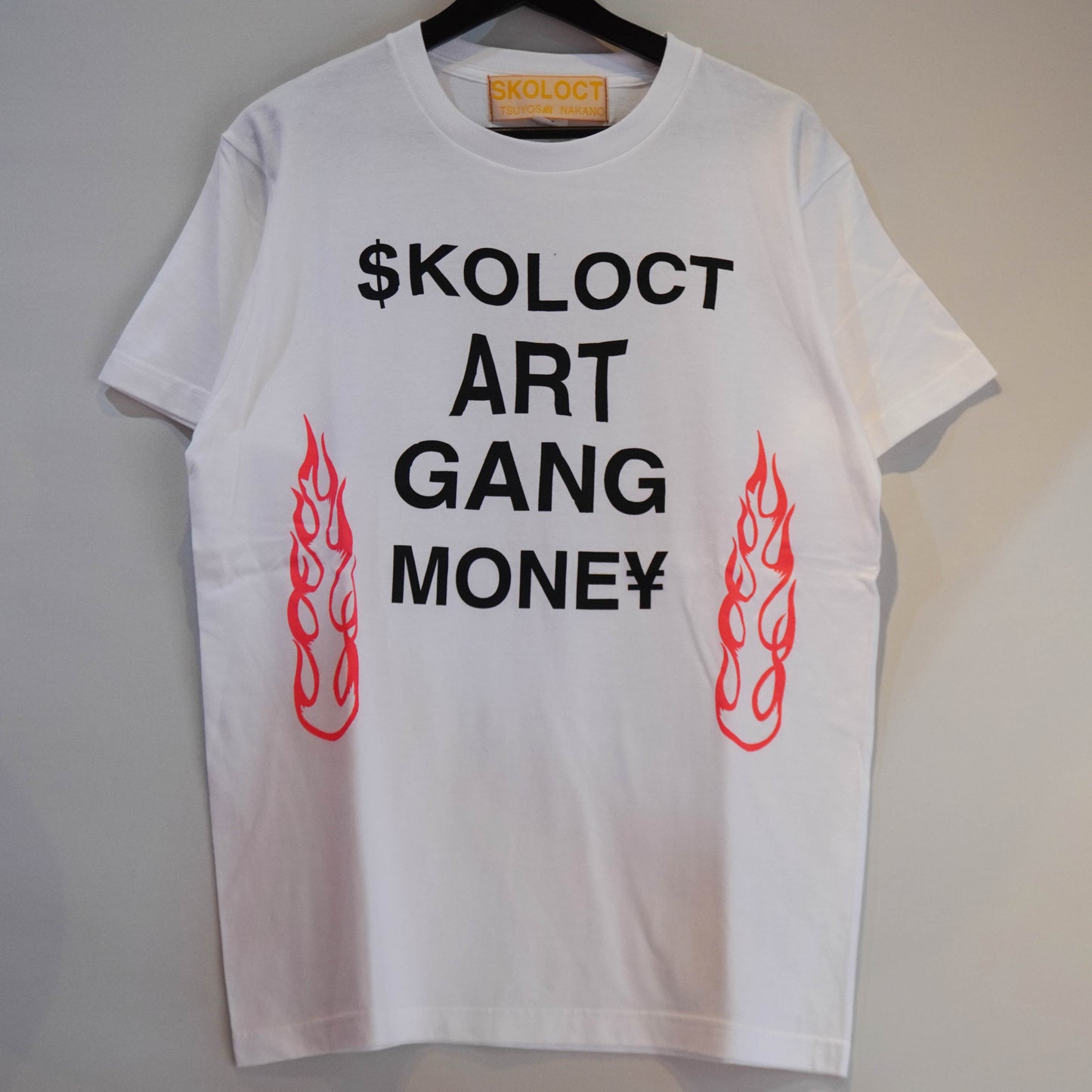 ART GANG MONEY FLAME T-SHIRT