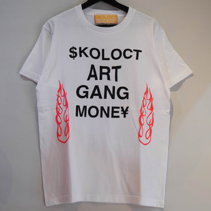 ART GANG MONEY FLAME T-SHIRT