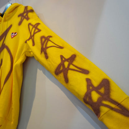 SKO HEART REWORKED HOODIE (L)