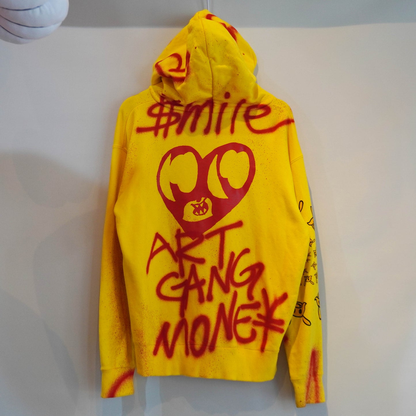 SKO HEART REWORKED HOODIE (L)