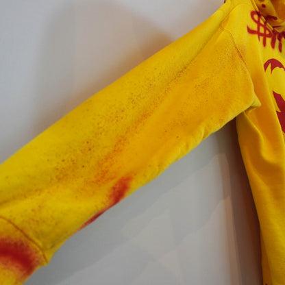 SKO HEART REWORKED HOODIE (L)