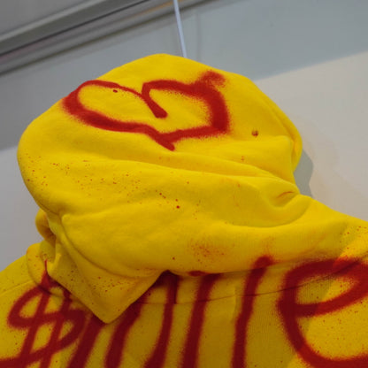 SKO HEART REWORKED HOODIE (L)