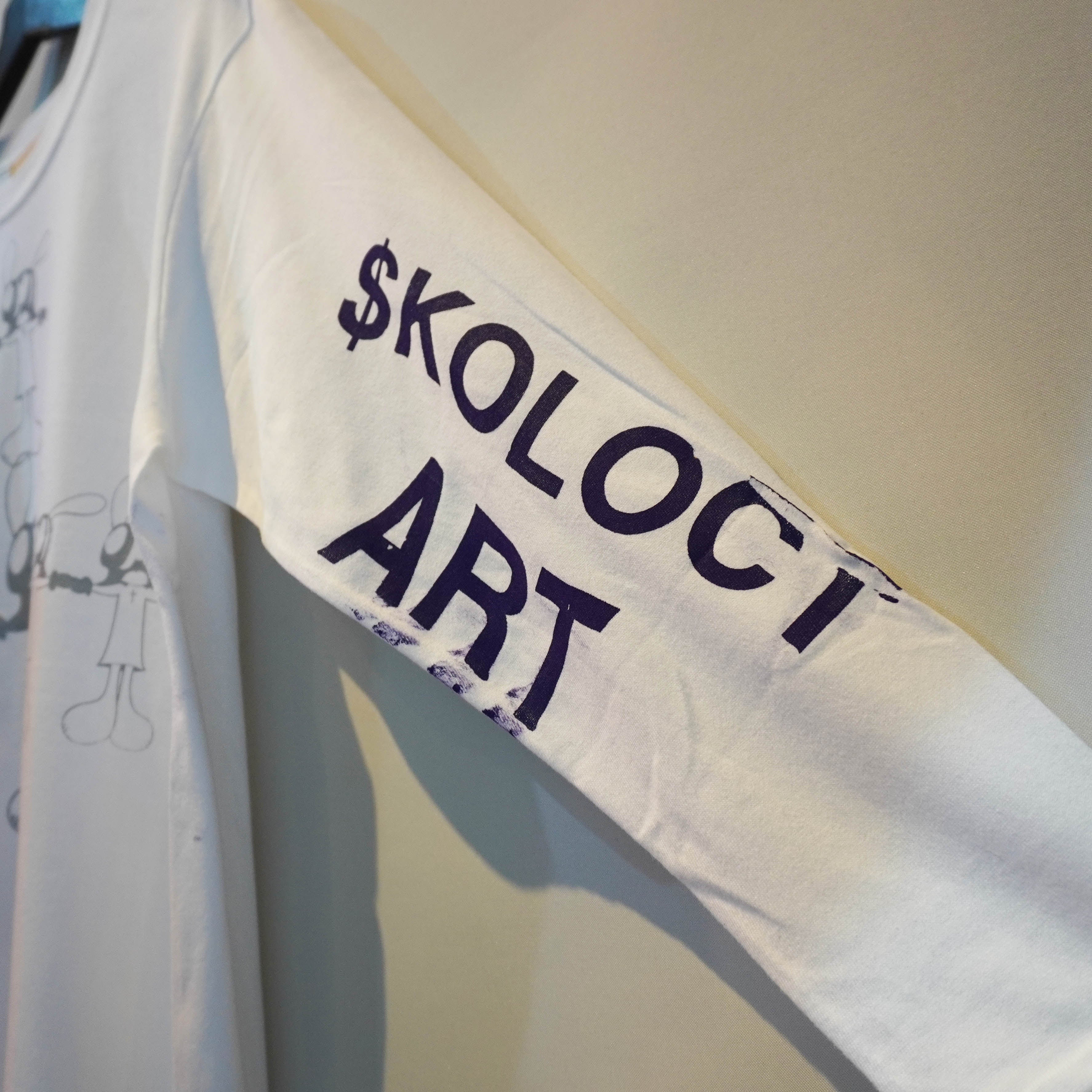 SKOLOCT DOUBLE CROSS SLOGAN L/S T-SHIRT – Skoloct Store