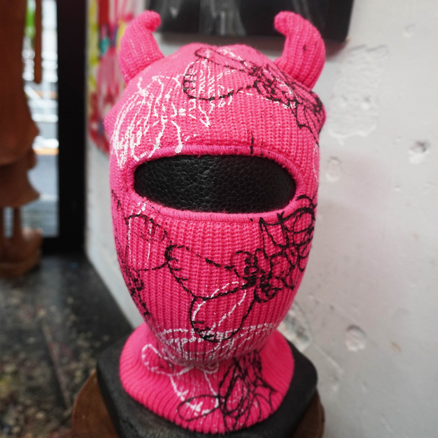 SKOLOCT PRINTED BALACLAVA (PINK)