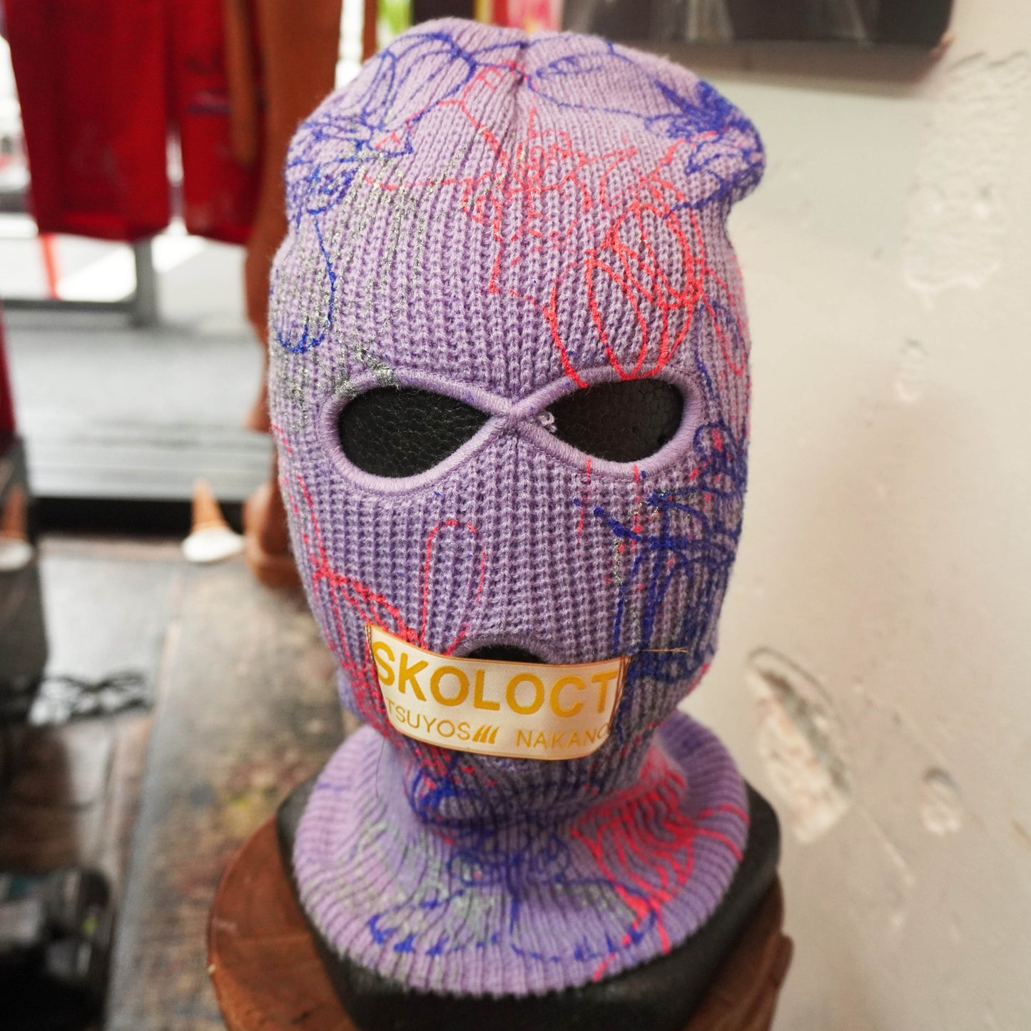 SKOLOCT PRINTED BALACLAVA (PURPLE)