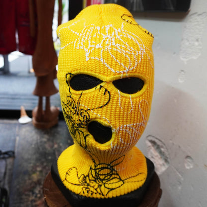 SKOLOCT PRINTED BALACLAVA (YELLOW)