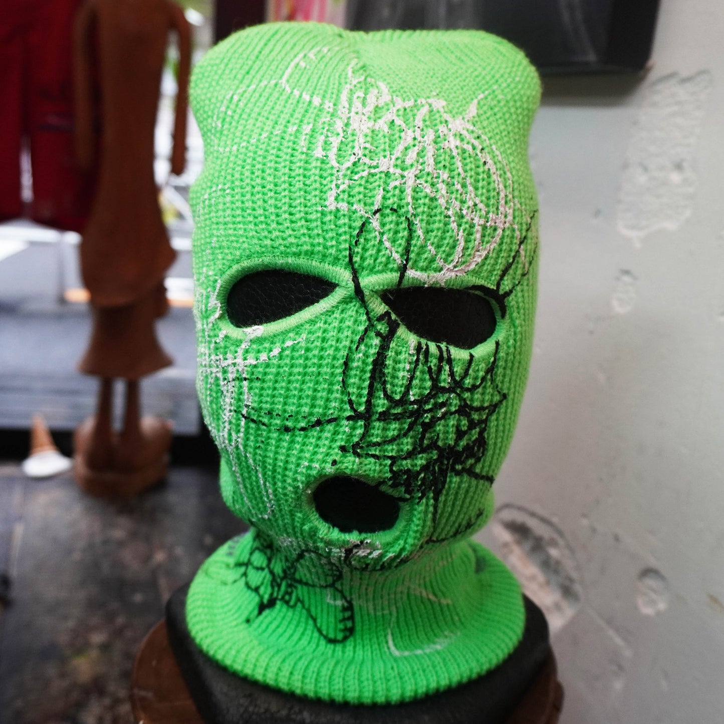 SKOLOCT PRINTED BALACLAVA (GREEN)