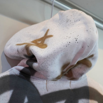 SKOLOCT SPRAY PAINTED ZIP HOODIE (S)