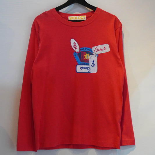 SKO PATCH STICKER L/S T-SHIRT