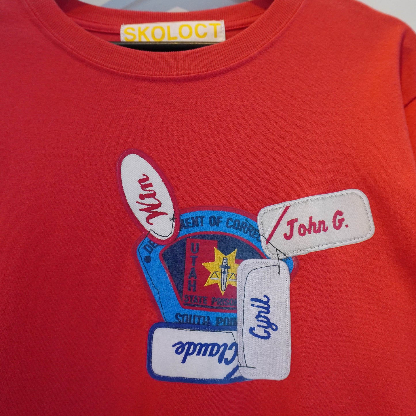 SKO PATCH STICKER L/S T-SHIRT
