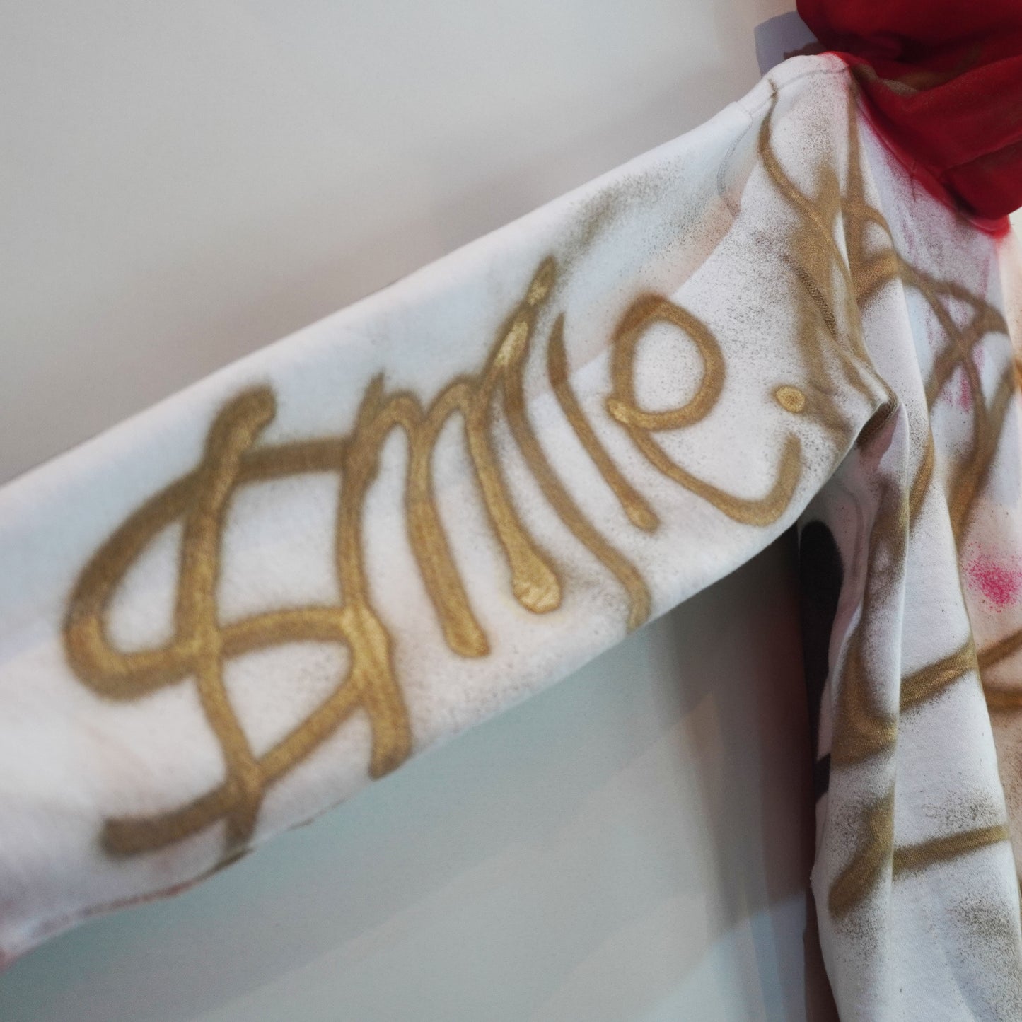 SKOLOCT SPRAY PAINTED ZIP HOODIE (XL)