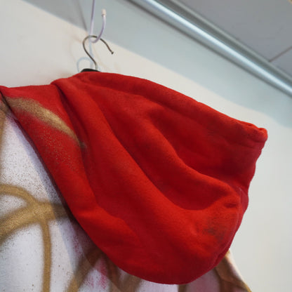 SKOLOCT SPRAY PAINTED ZIP HOODIE (XL)