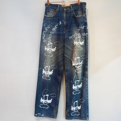 SKOLOCT PAINTED JEANS - 33
