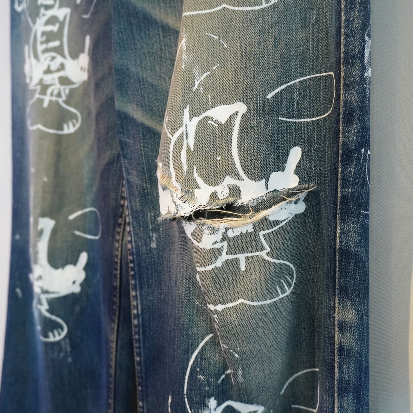 SKOLOCT PAINTED JEANS - 33