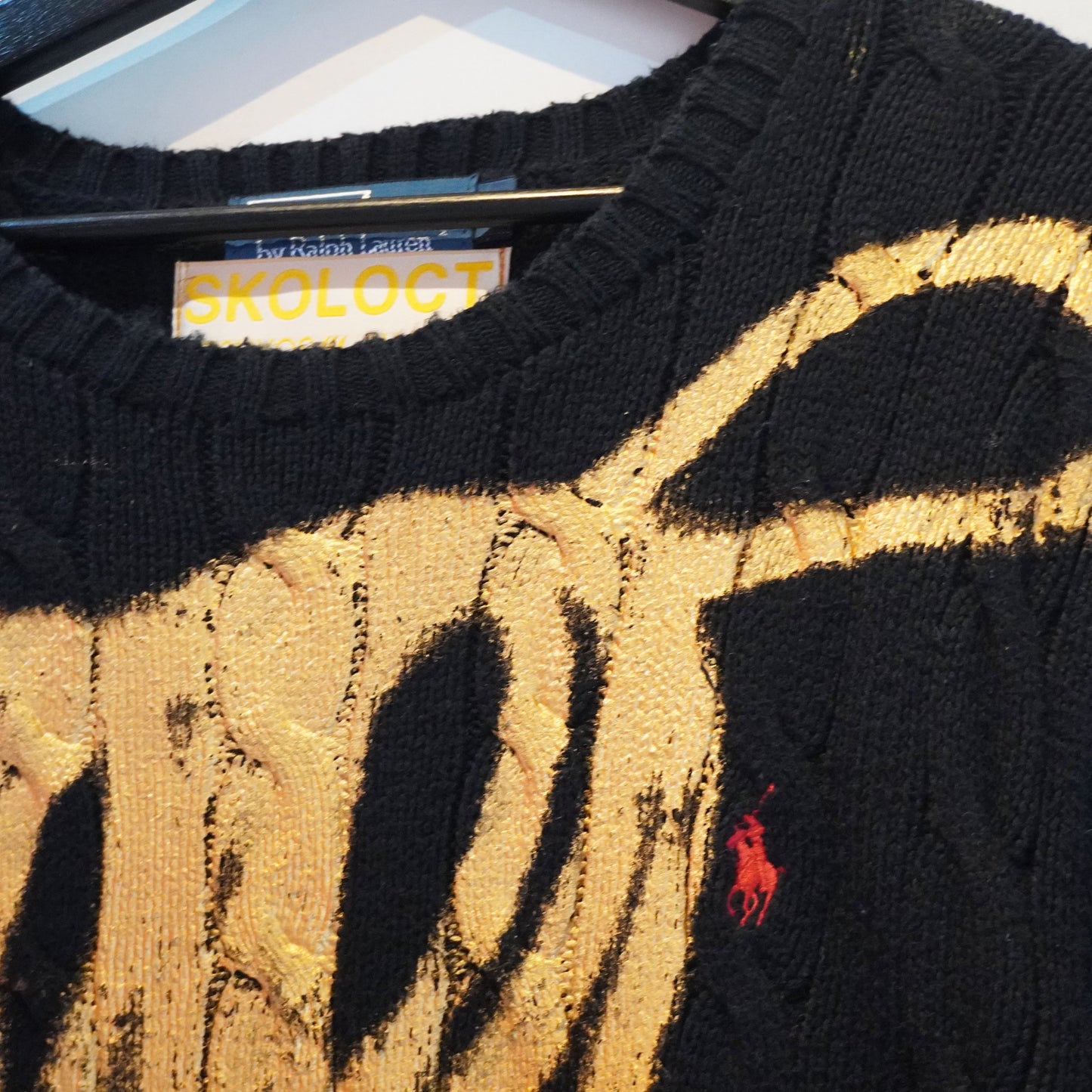 SKO FACE BONE REMAKE KNIT SWEATER