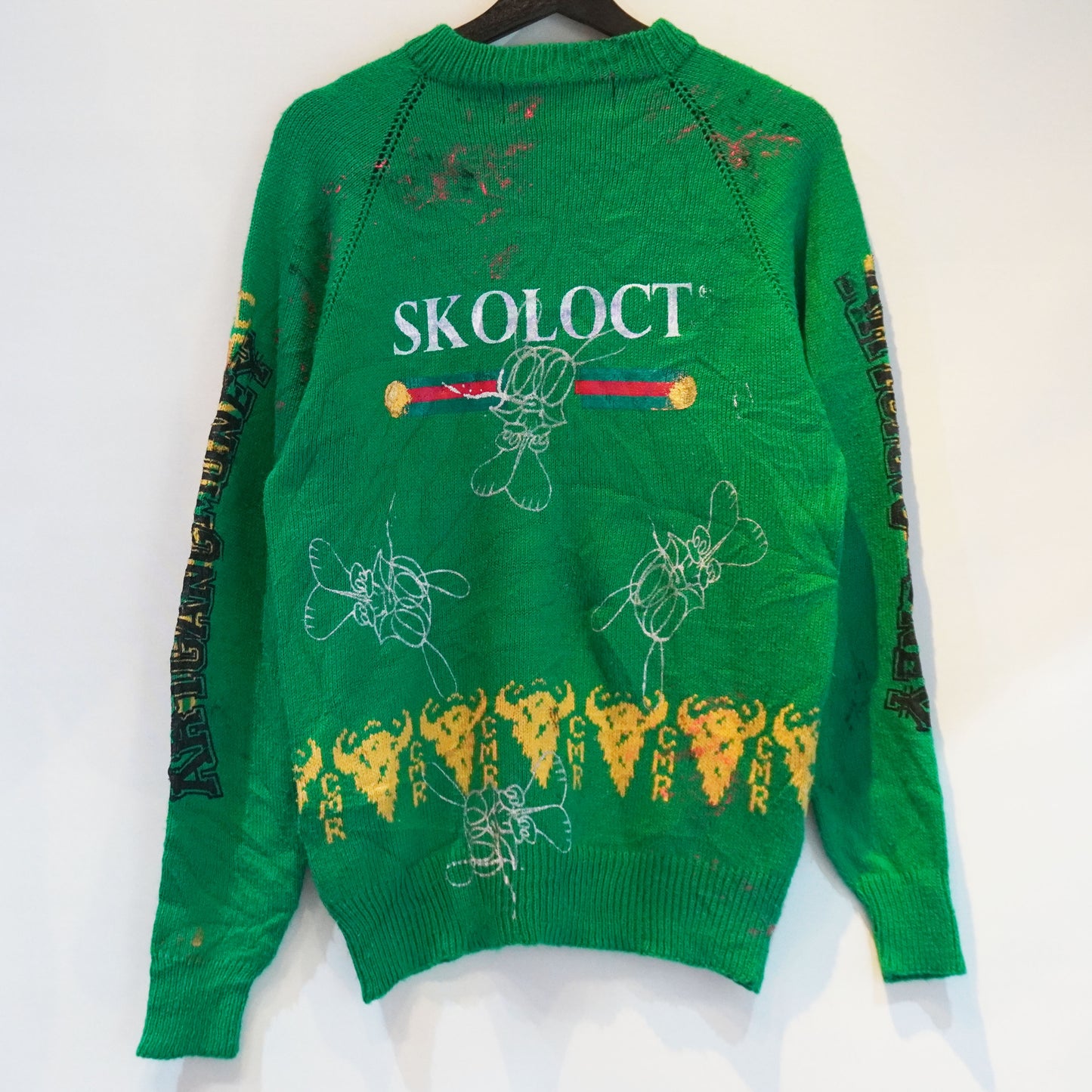 SKO FACE SUCCI REMAKE KNIT SWEATER